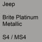 Preview: Jeep, Brite Platinum Metallic, S4 / MS4.